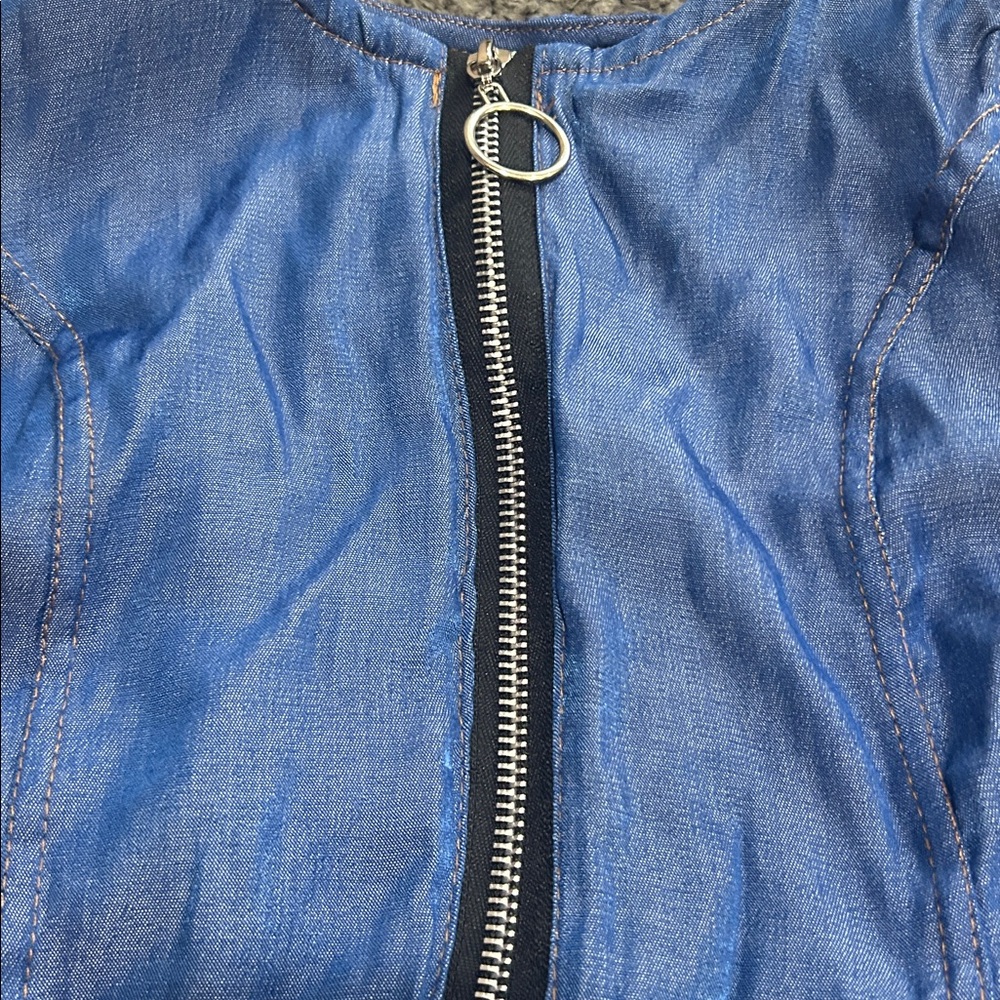 Blue Women's Jumpsuit size large - Picture 6 of 8